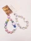 Cute pet cartoon baby bottle pendant, bead keychain, bracelet, phone case, phone chain, hand rope, hanging rope, hand-held pendant, ccd camera headphone case, hanging chain, accessory, bead chain, new hand-held chain details Picture